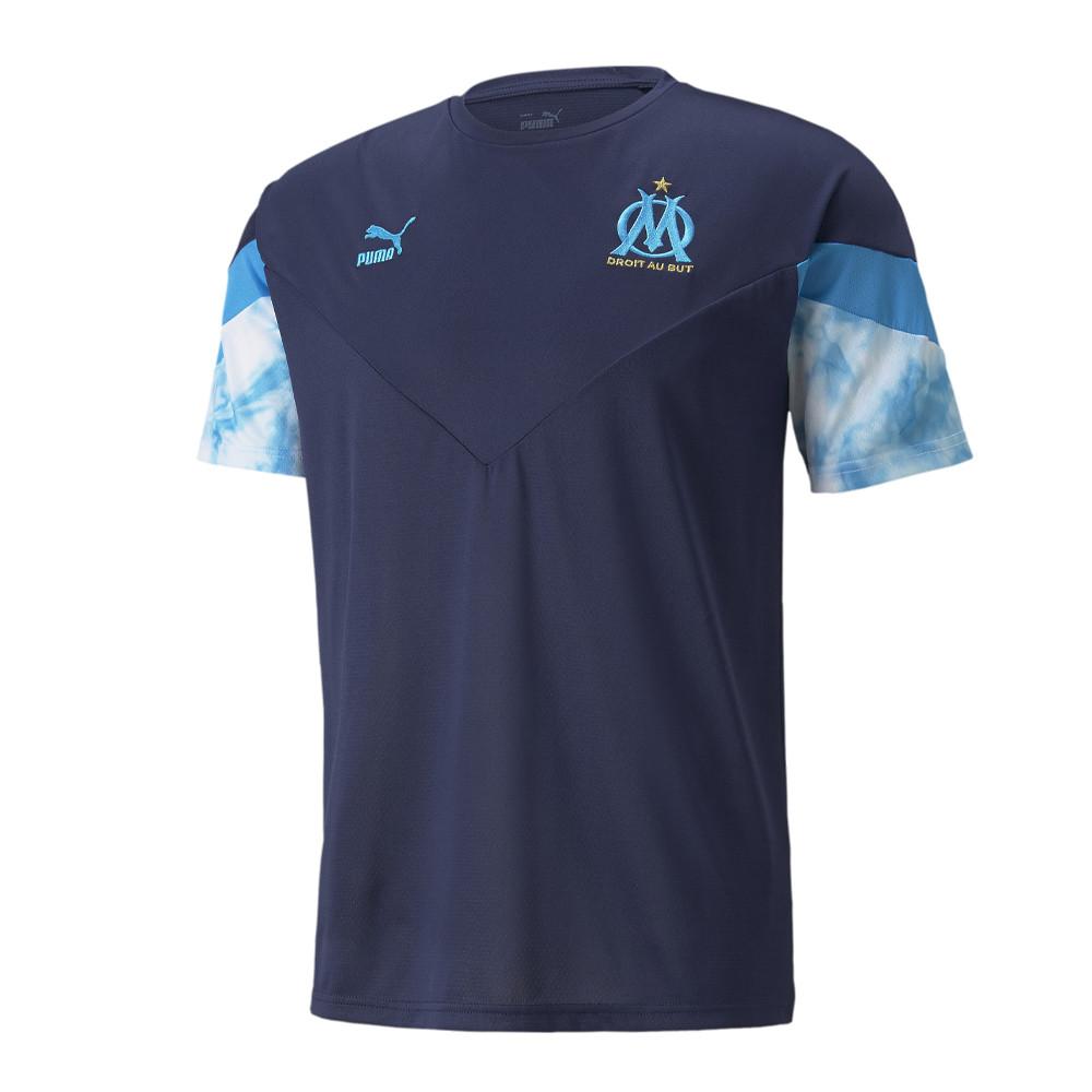 OM Maillot Marine Homme Puma Iconic Mcs 2022/2023 pas cher