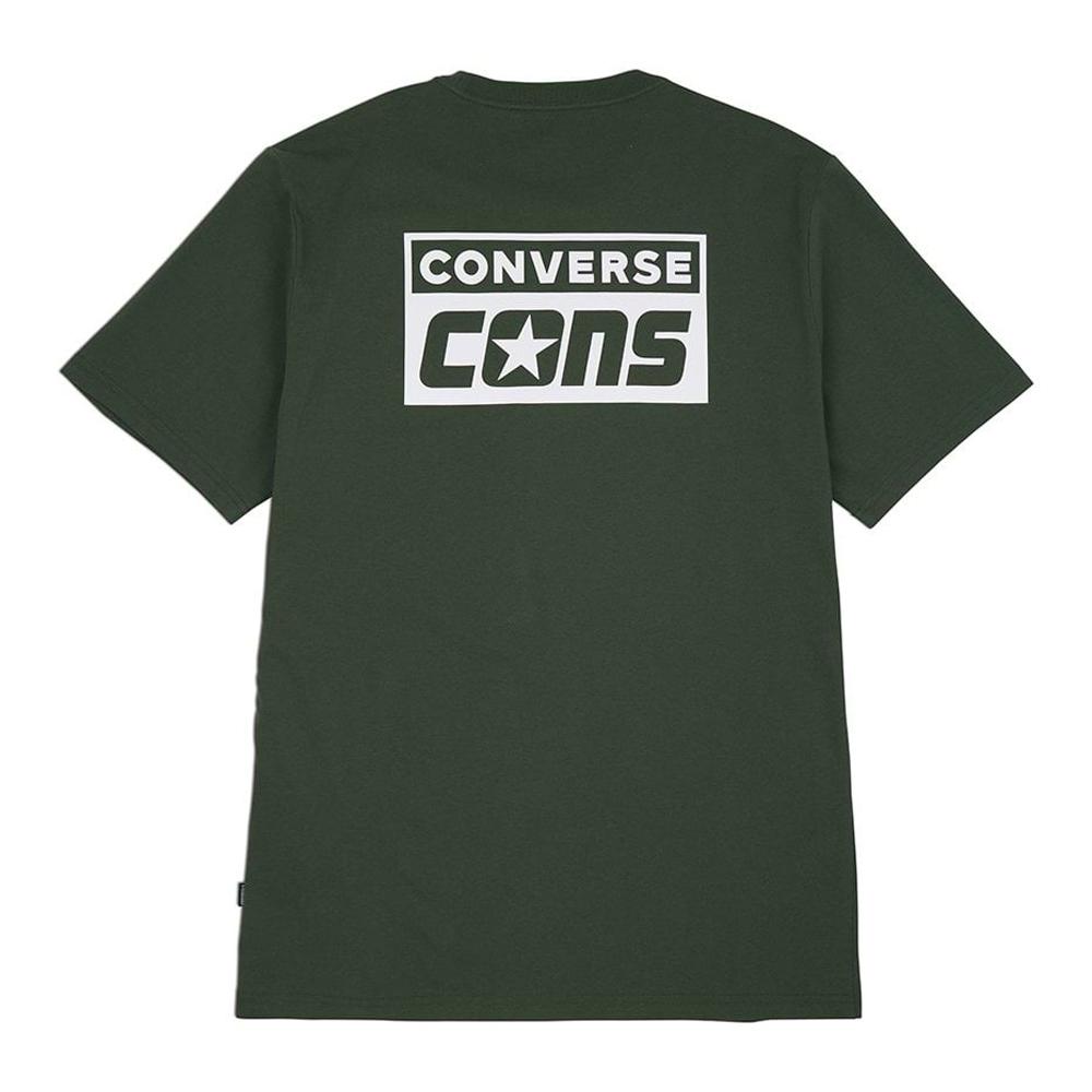 T-shirt Vert Foncé Homme Converse Cons Graphic vue 2