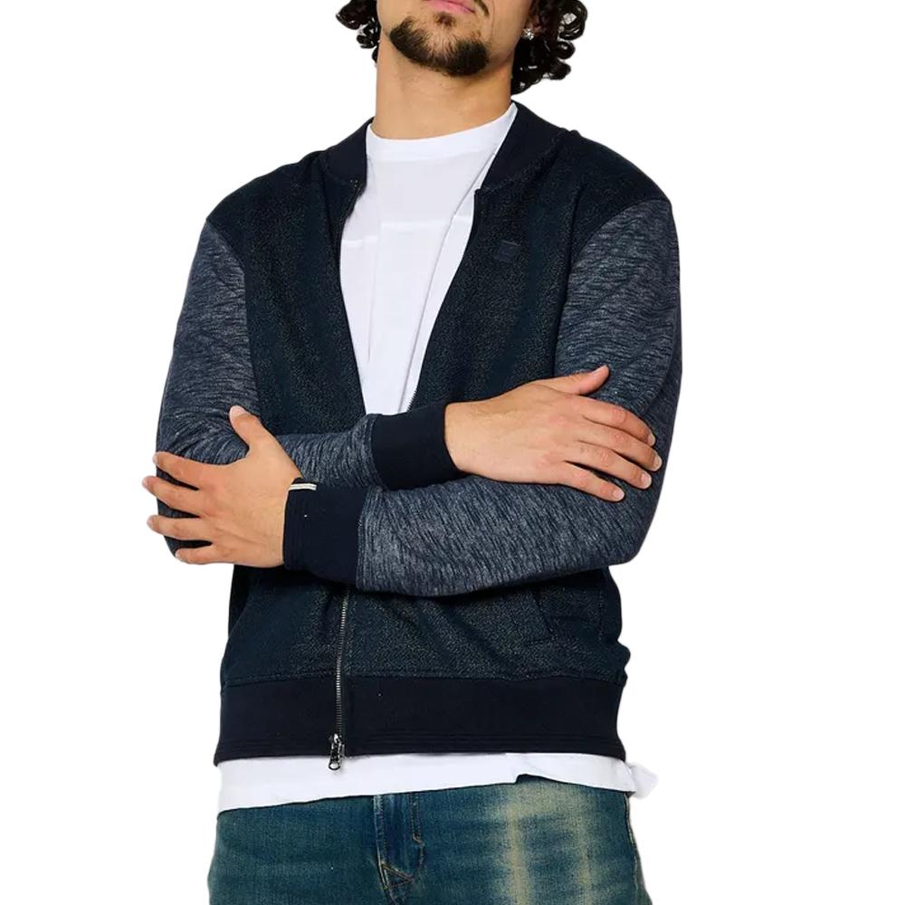 Sweat Zippé Marine Homme Kaporal BENJI pas cher