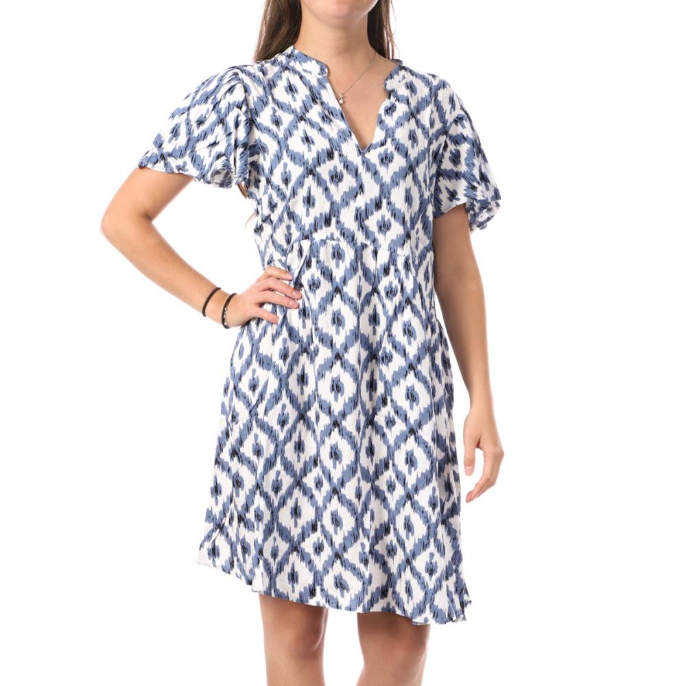Robe Bleu à motifs FemmeJDY Starr Life pas cher