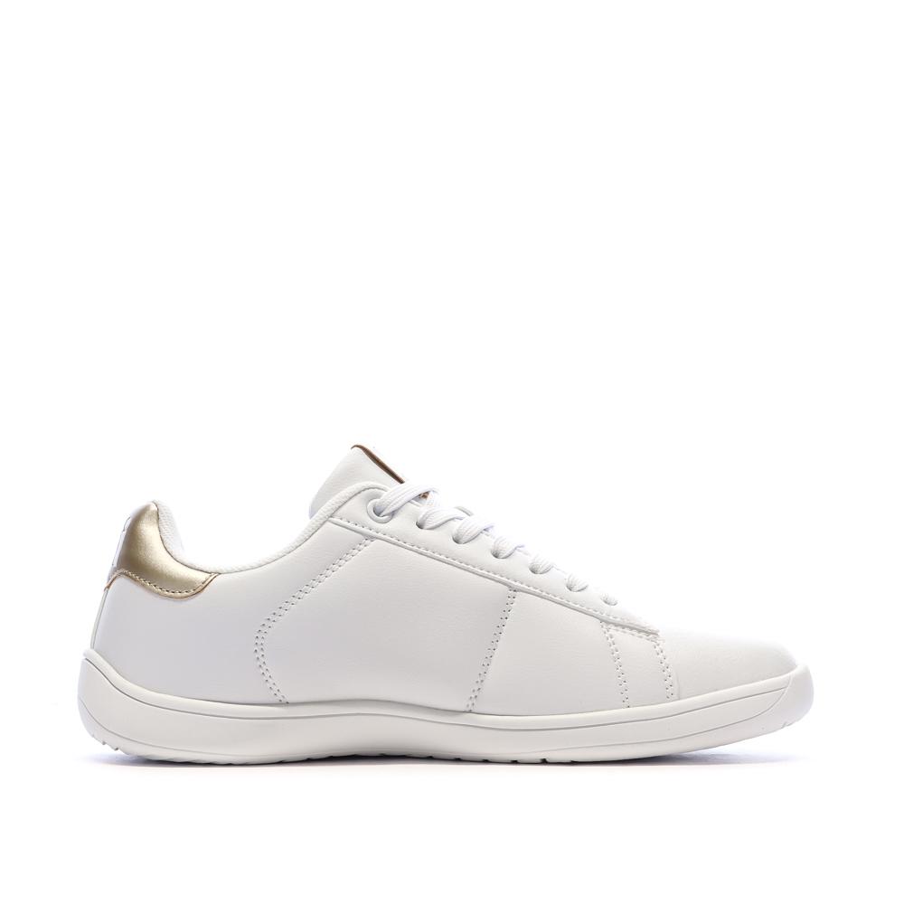 Weiße/goldfarbene Damen-Sneaker Xti Plata Ansicht 2
