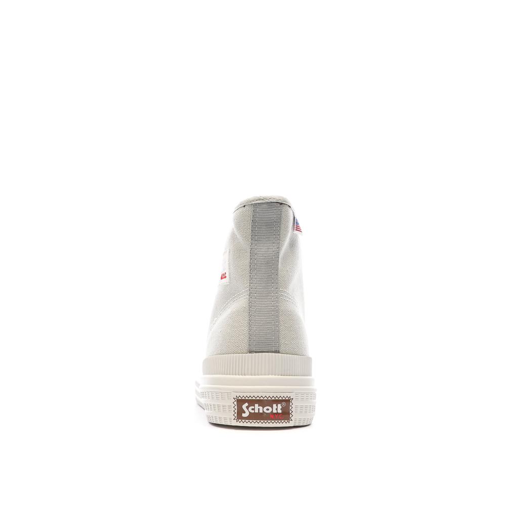 Baskets Beige Homme Schott William vue 3