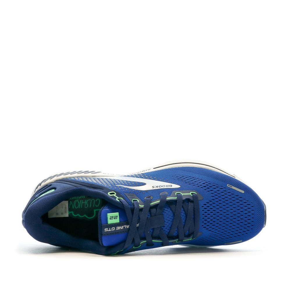 Chaussures de Running Bleu Homme Brooks Adrenaline Gts 22 vue 4