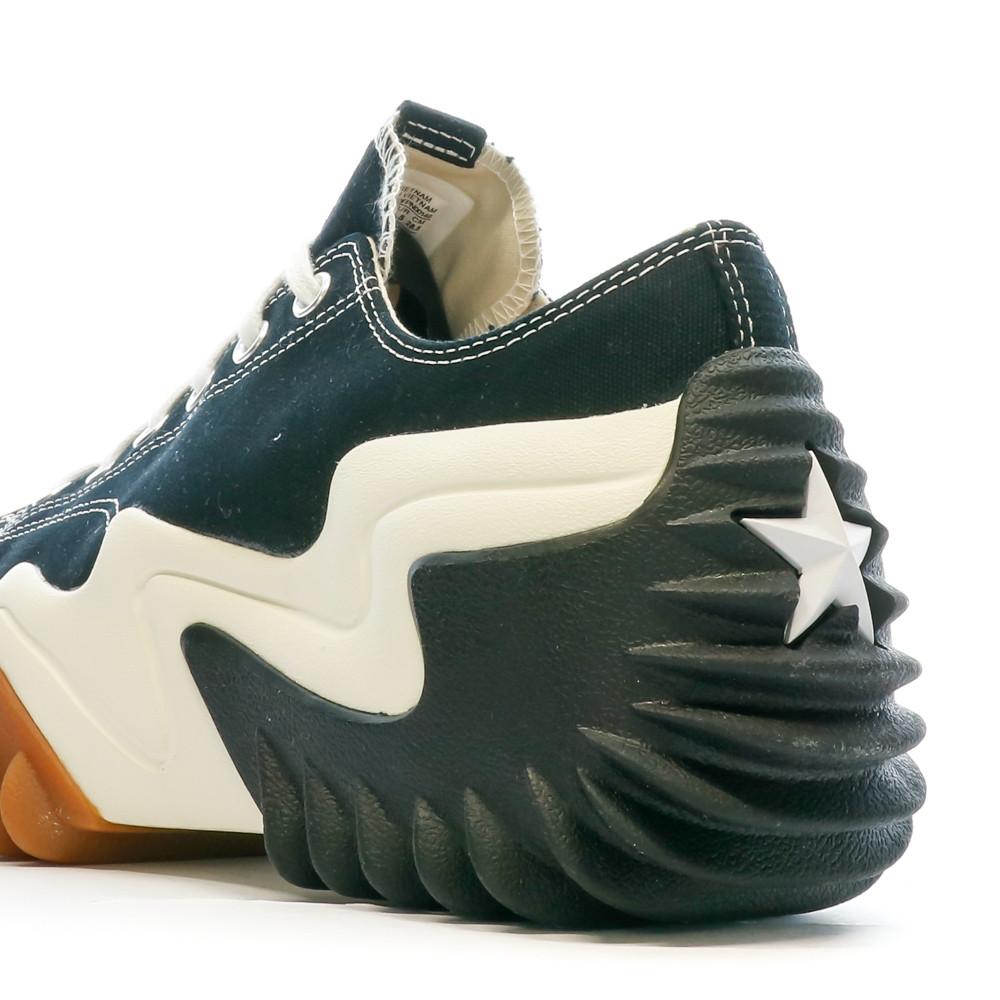 Baskets Noires/Beiges Homme Converse Run Star vue 7