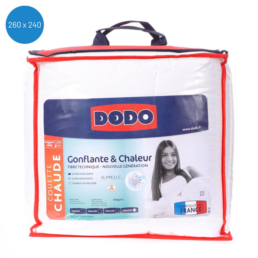 Couette Synthétique Dodo Chaude Gonflante Chaleur 260x240 pas cher
