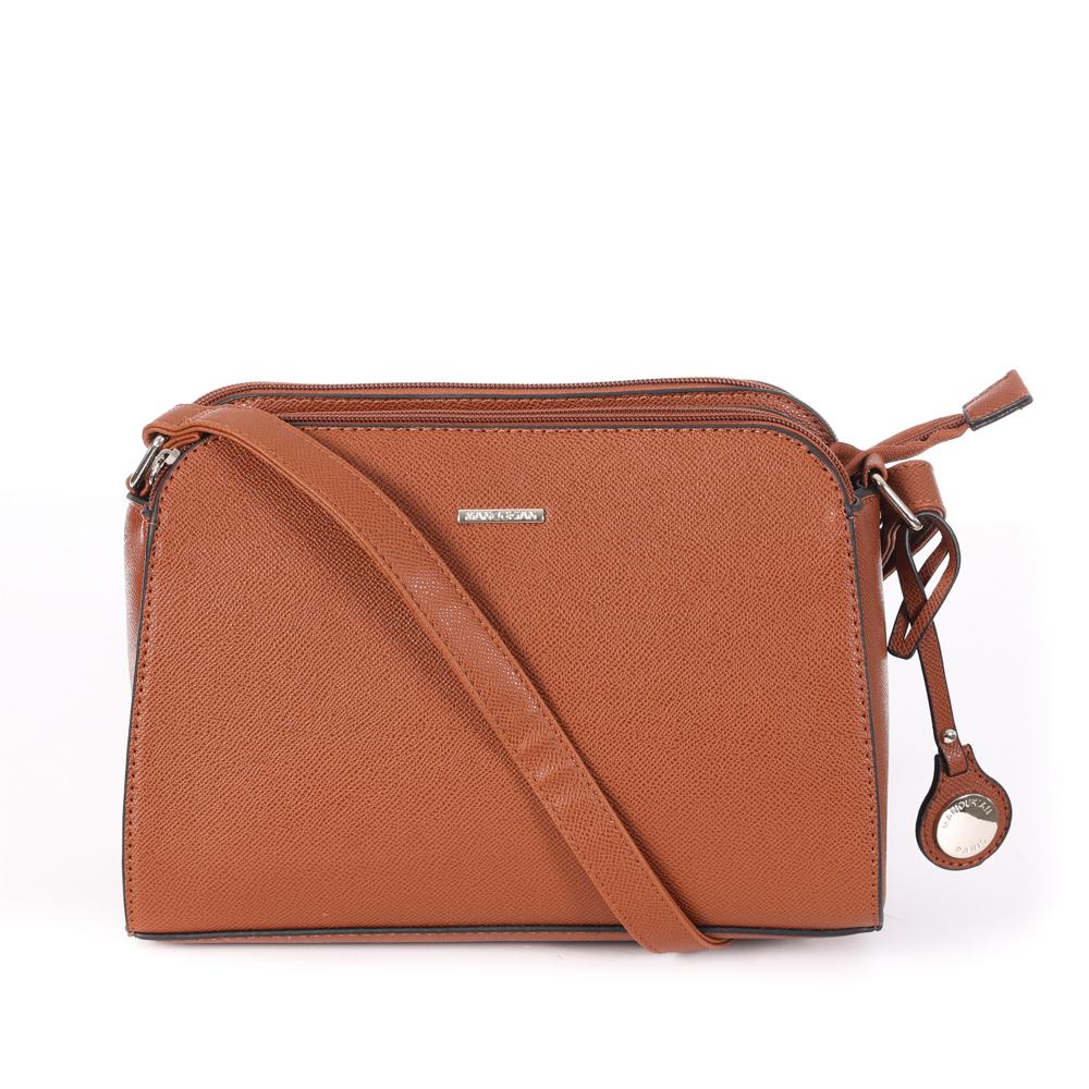 Manoukian OLIVIA Shoulder Bag Camel Women's affordable