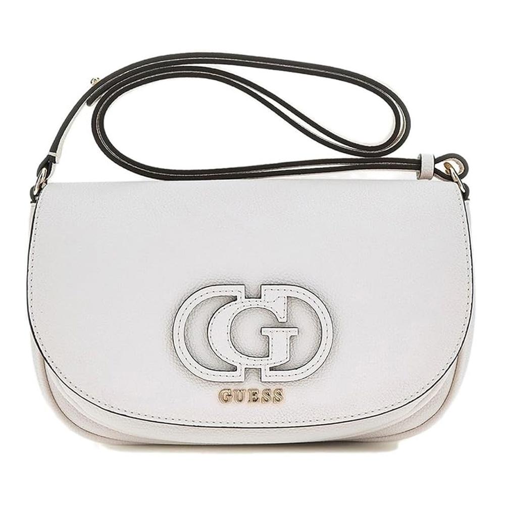 Sac à Bandoulière Blanc Femme Guess Calebra vue 2