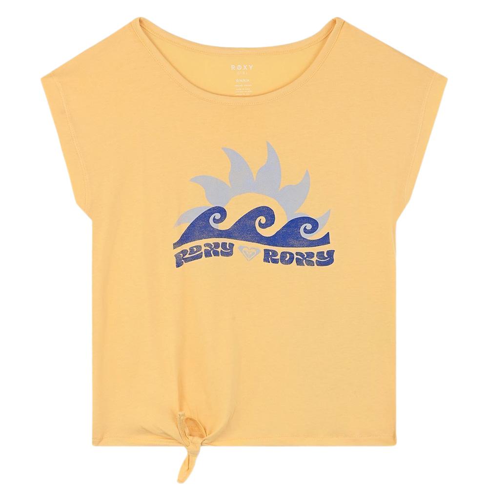 T-Shirt Jaune Fille Roxy Pura Playa pas cher