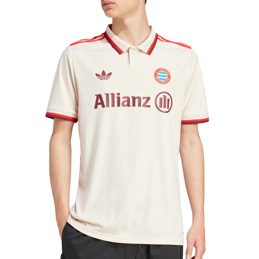 FC BAYERN Mezcla Beige Camiseta de Fútbol Adidas Fcb 3 Jsy barato