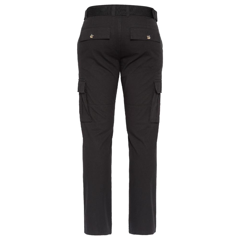 Pantalon fluide Noir Homme Schott TRASSAULT vue 2