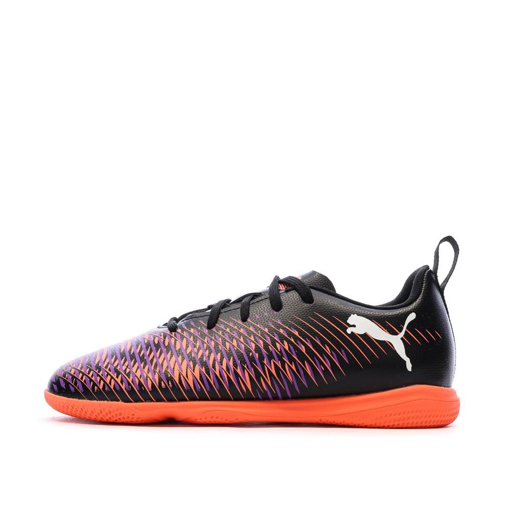 Chaussures de Foot Noir/Violet Junior Puma Future 8 Play IT Jr pas cher