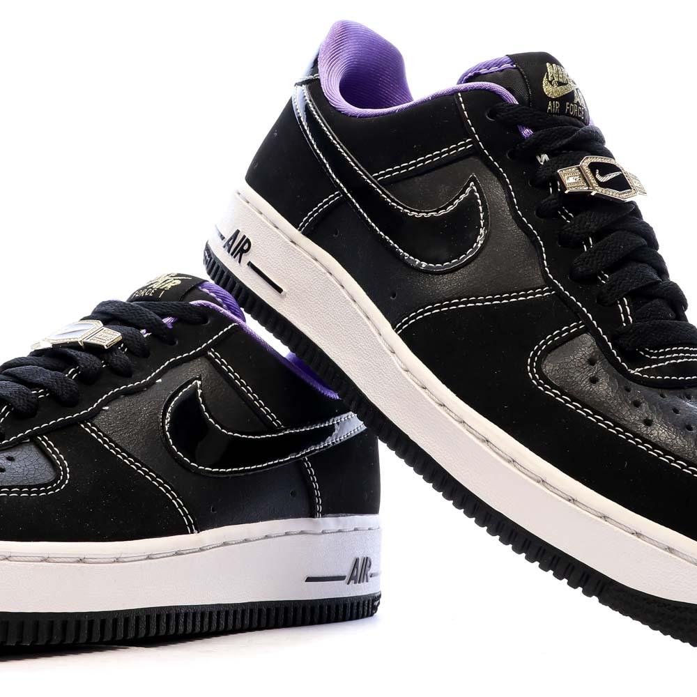 Baskets Noir Homme Nike Air Force 1 Lv8 vue 7