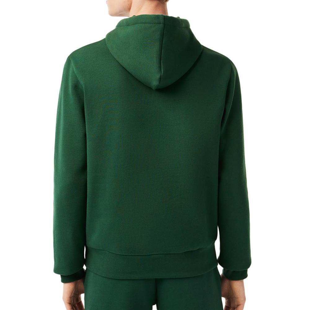 Sweat Vert Foncé Homme Lacoste SH9623-DAG vue 2