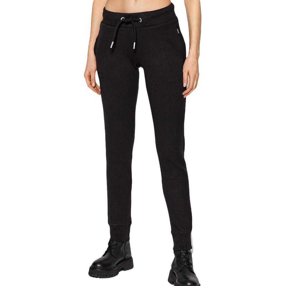 Jogging Noir Femme Superdry Vintage pas cher