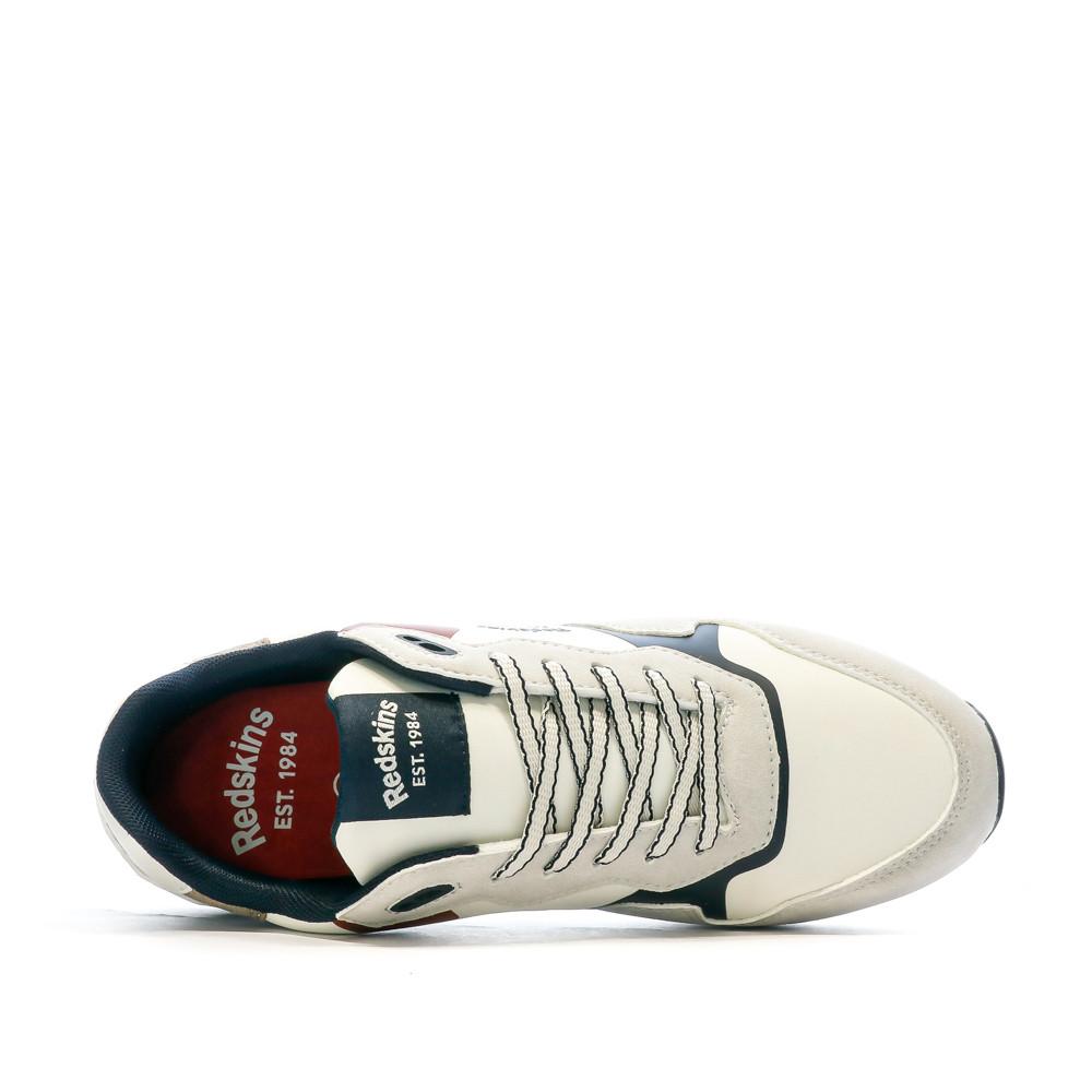 Baskets Écru Homme Redskins Oster vue 4