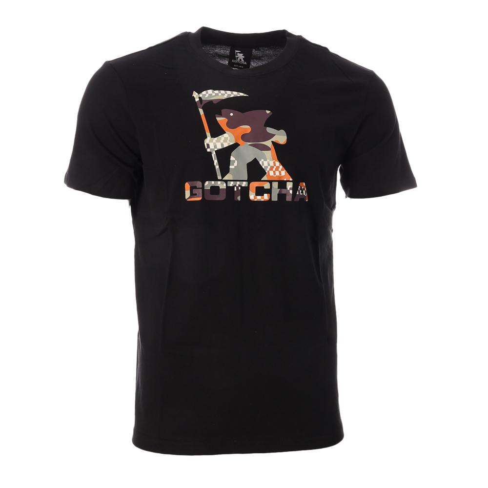 T-shirt Noir Homme Gotcha Fishman 970950 pas cher