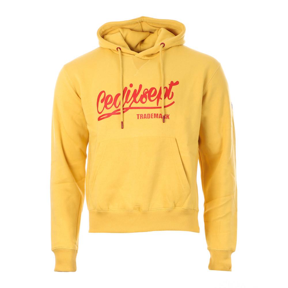 Sweat à capuche Jaune Homme C17 Fletcher pas cher