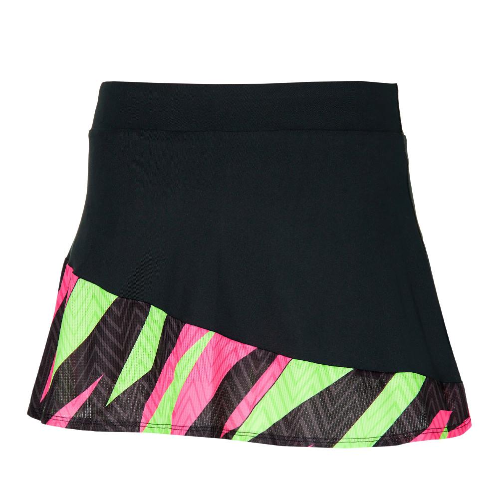Jupe de Tennis Noir Femme Mizuno Flying Skirt vue 2