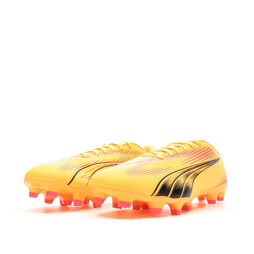 Chaussures de Football Orange Homme Puma Ultra Play vue 6