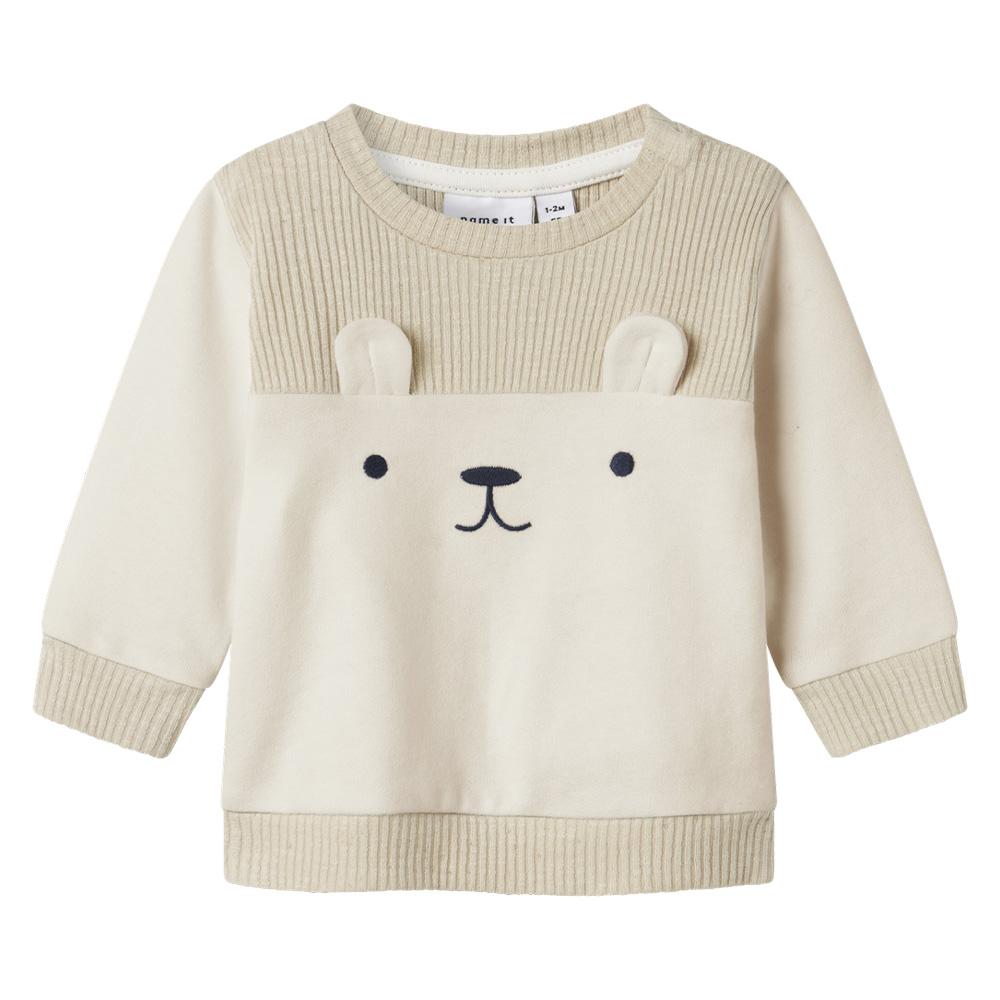 Sweat Beige Garçon Name it Nbnlivs pas cher