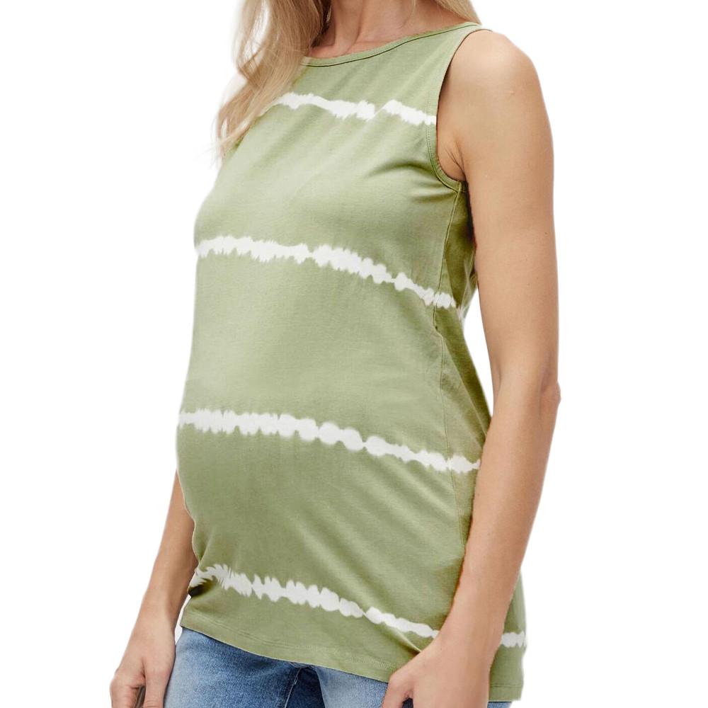 Débardeur de Grossesse Vert Femme Mamalicious Nalia pas cher