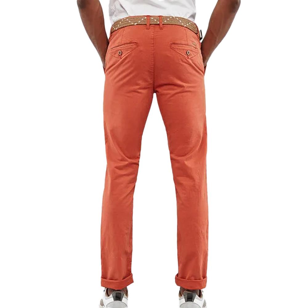 Chino Rouge Homme Teddy Smith Pallas vue 2