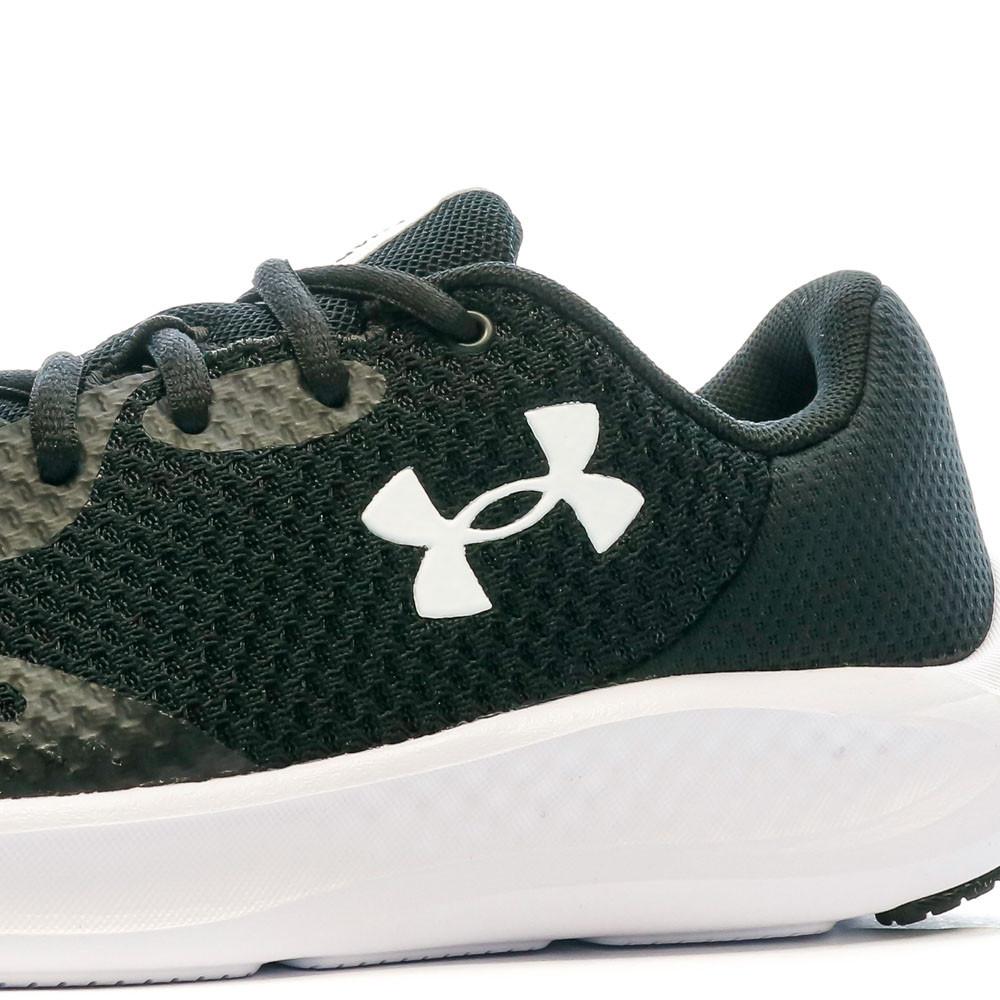 Chaussures de Running Noir/Blanc Femme Under Armour Charged Pursuit 3 vue 7
