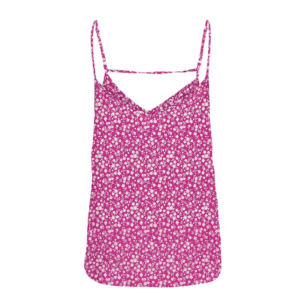 Débardeur Rose à fleurs Femme Only Nova Lux vue 2