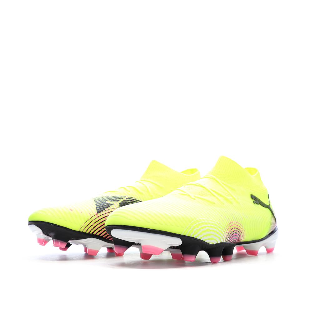 Chaussures de Football Jaunes Homme Puma Future 8 Pro Fg/ag vue 6