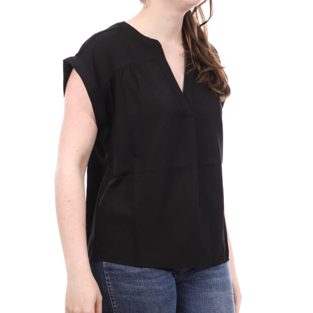 Top Noir Femme Vero Moda Jeanett pas cher