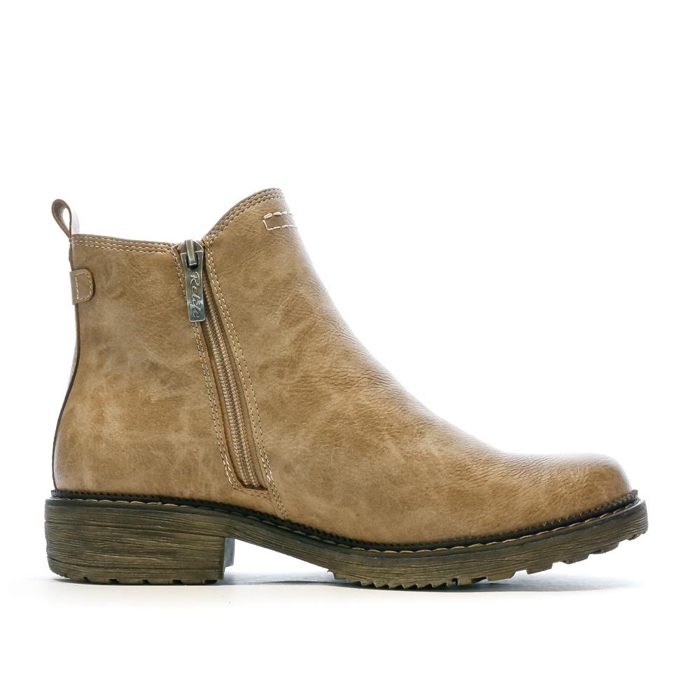 Bottines Beige Femme RELIFE Virlast vue 2