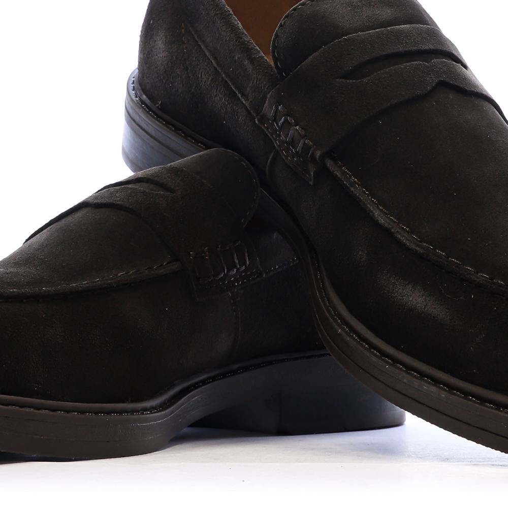 Mocassins en Daim Marron Homme Selected Suede Penny vue 7