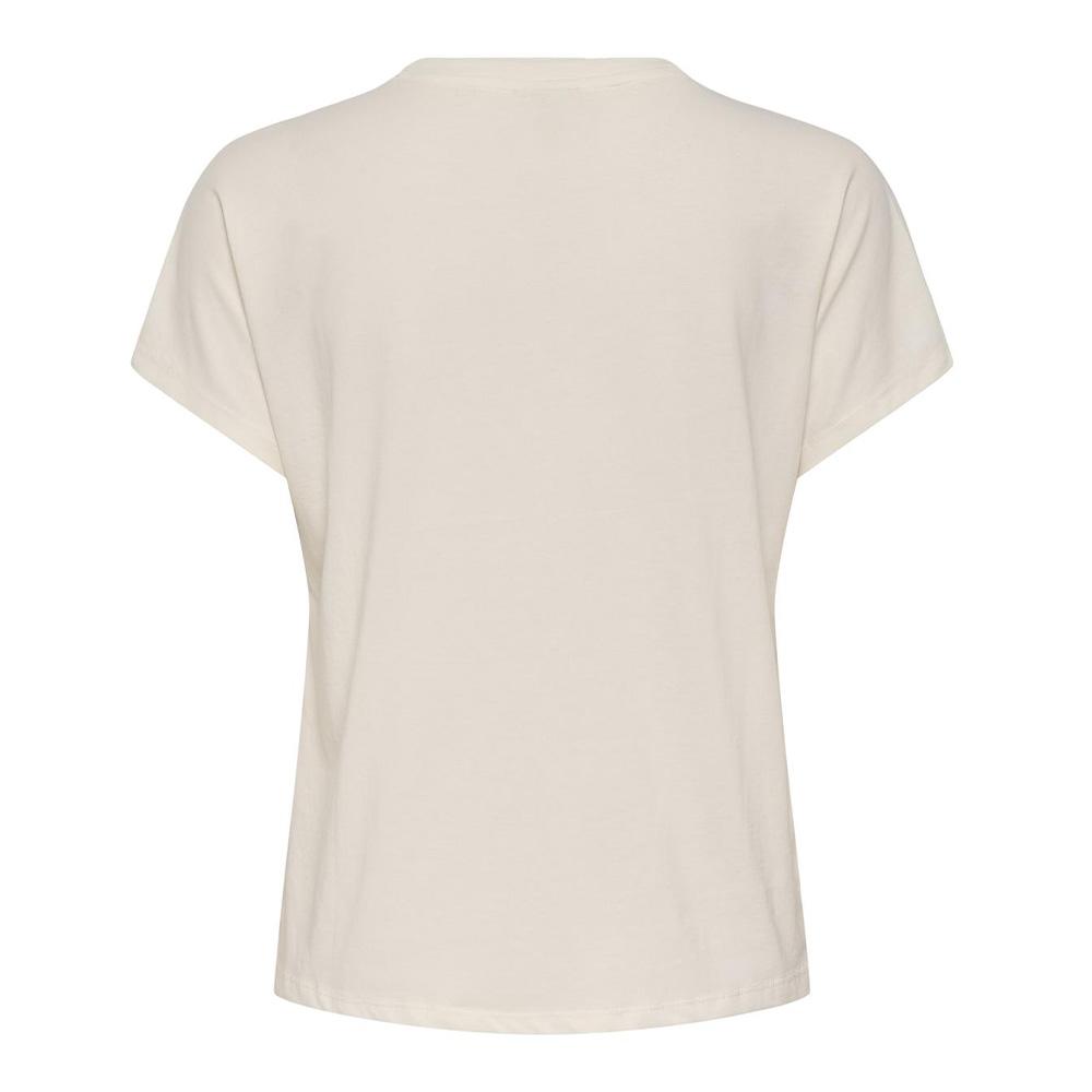 T-Shirt Beige Femme JDY Ilse Pocket vue 2