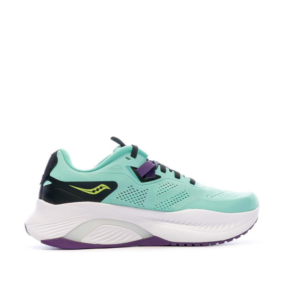 Chaussures de running Vert d'eau Femme Saucony Guide 15 vue 2