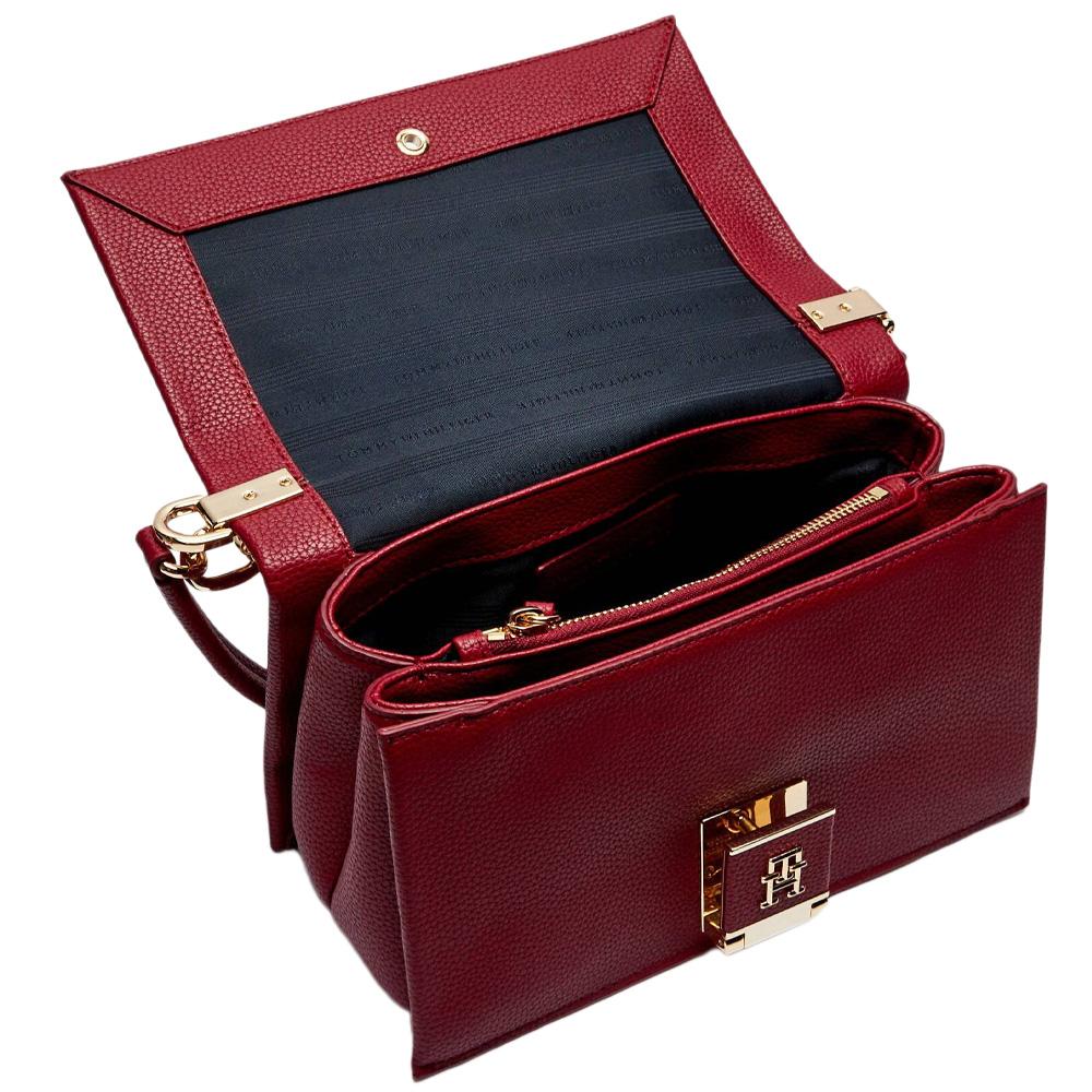 Sac à Bandoulière Rouge Femme Tommy Hilfiger Crossover vue 2