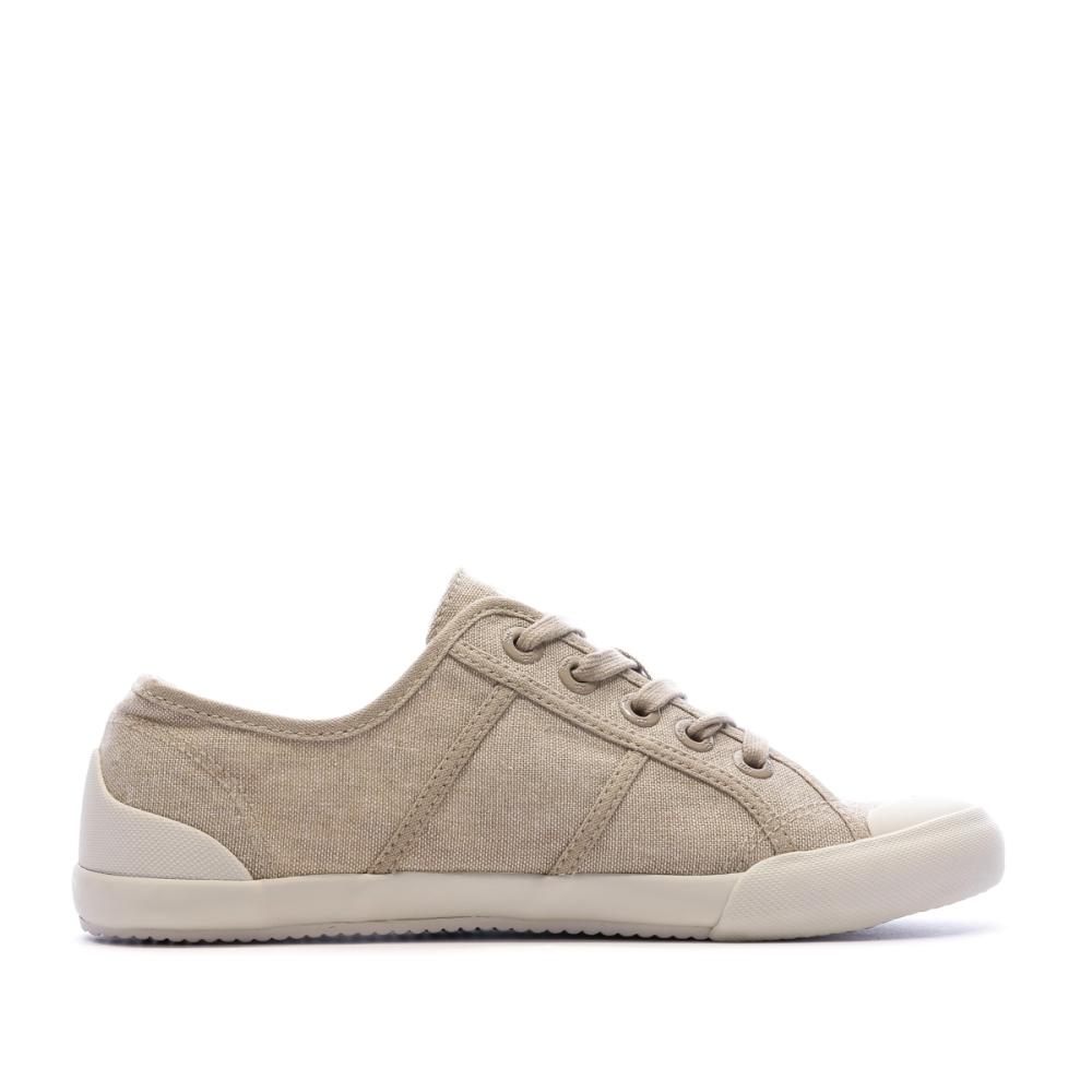 Baskets en toile Beige Femme TBS Opiace vue 2