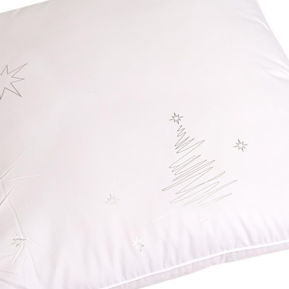 Lot de 2 Oreillers Rose/Blanc Dodo Confort & Déco 60x60 vue 3