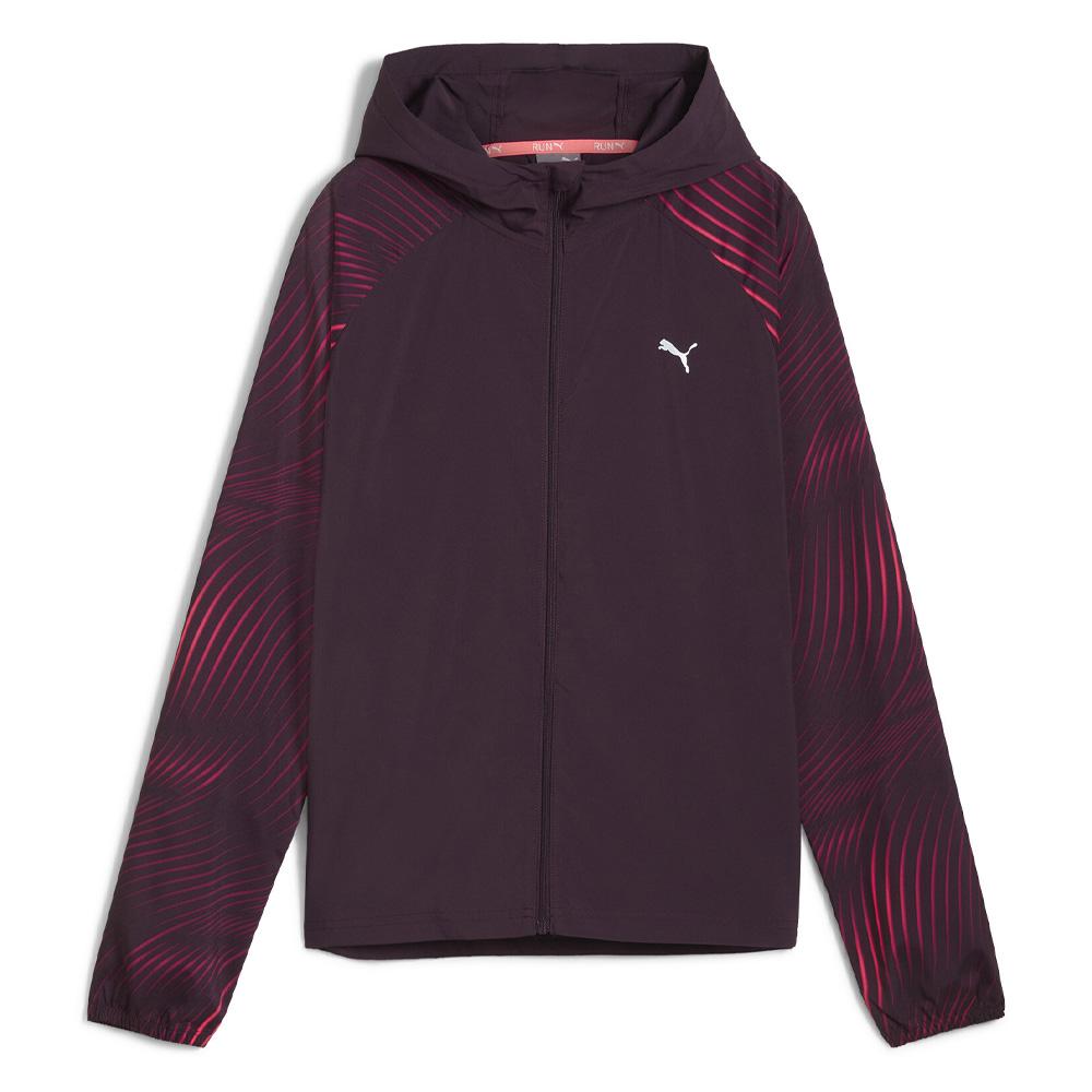 Veste Bordeaux Femme Puma Run Favorite pas cher