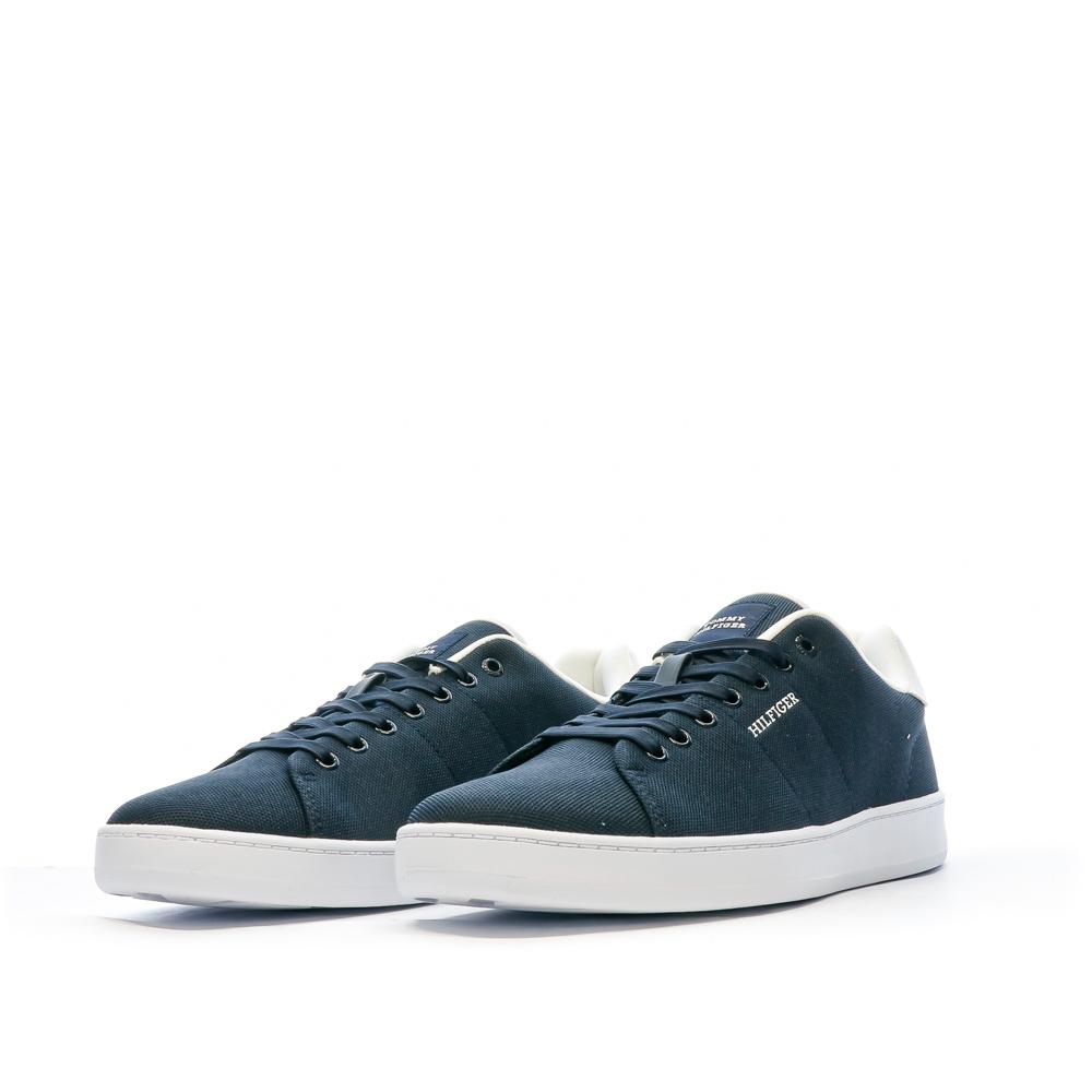 Baskets Marine Homme Tommy Hilfiger Court Cupsole Pique vue 6