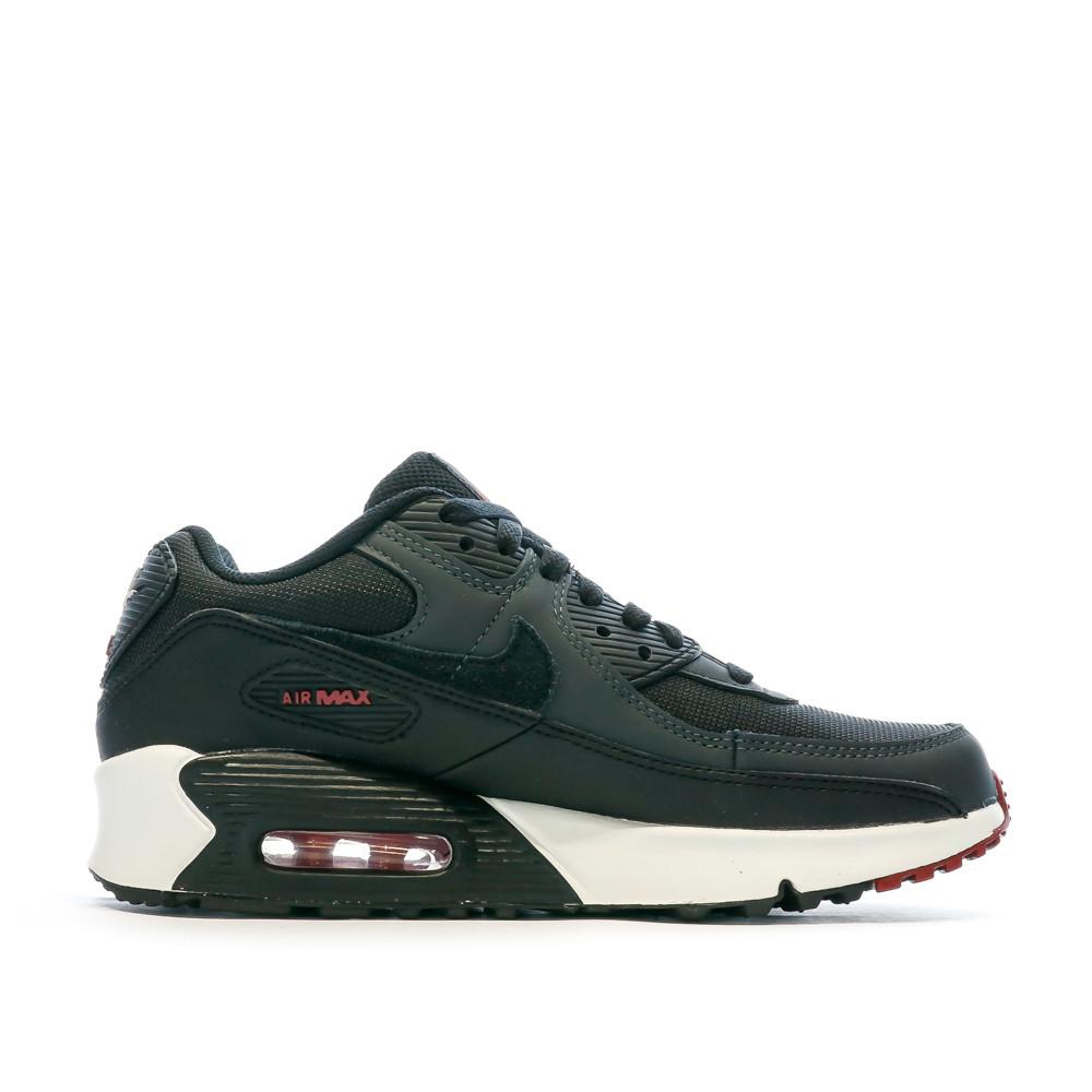 Baskets Noires Femme Nike Air Max 90 Gs vue 2