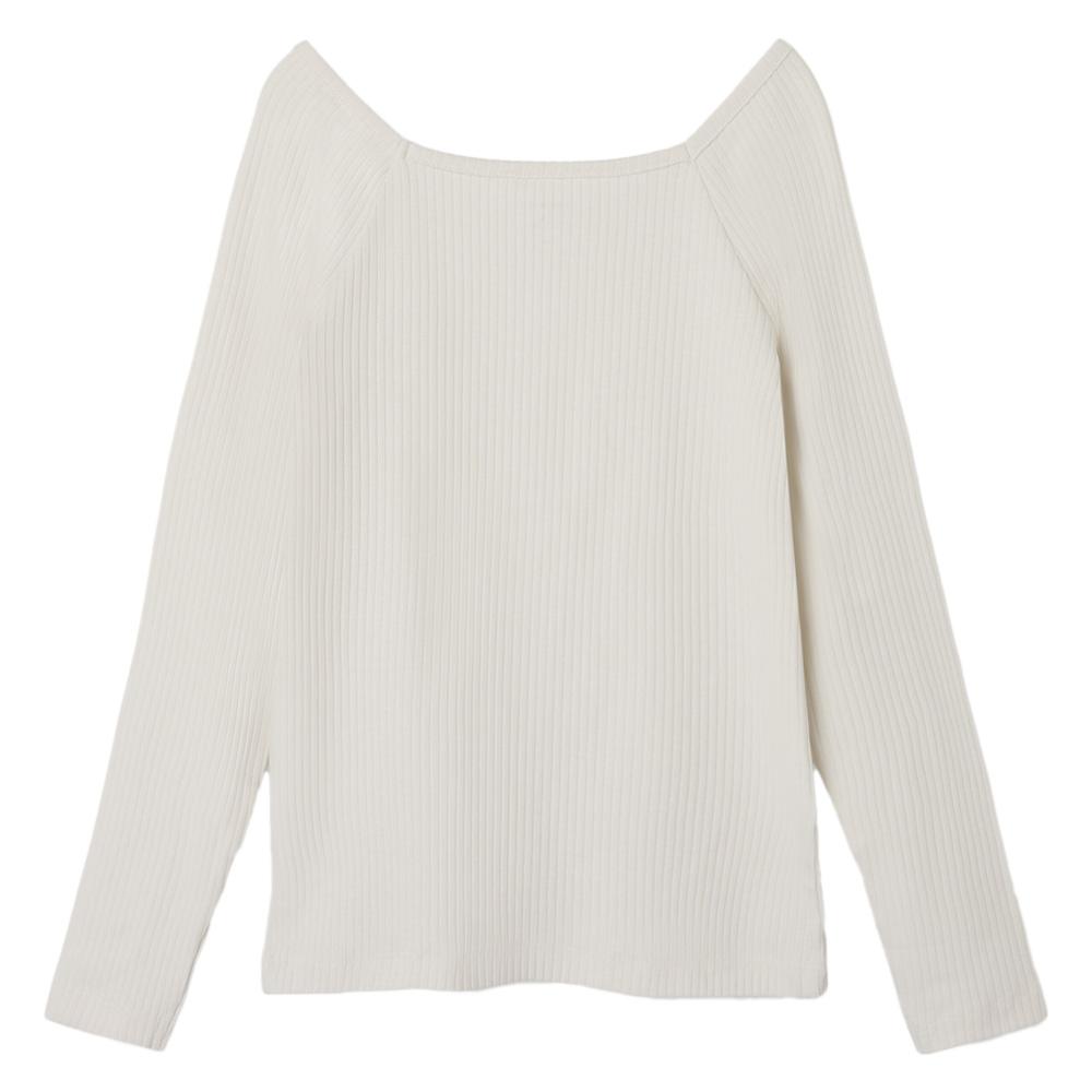 T-shirt Manches Longues Blanches Fille Name it Fotilia vue 3