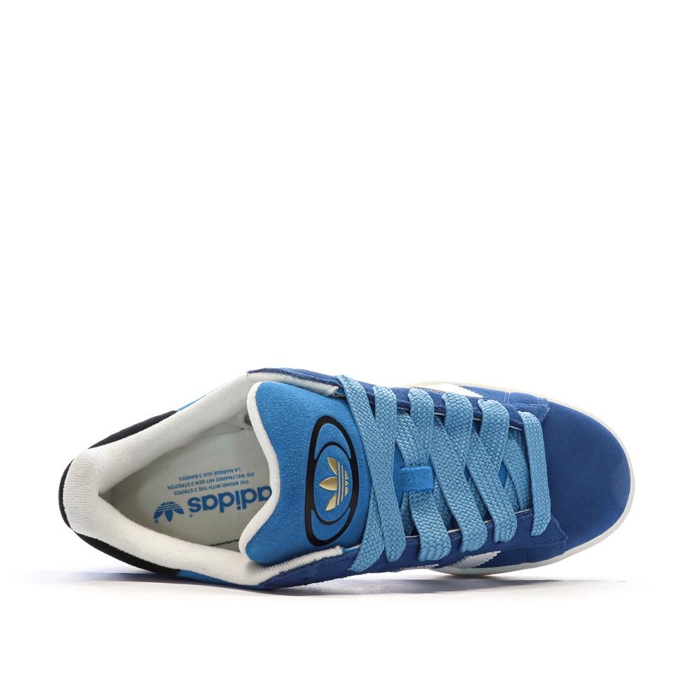 Baskets Bleu/Blanc Homme Adidas Campus vue 4