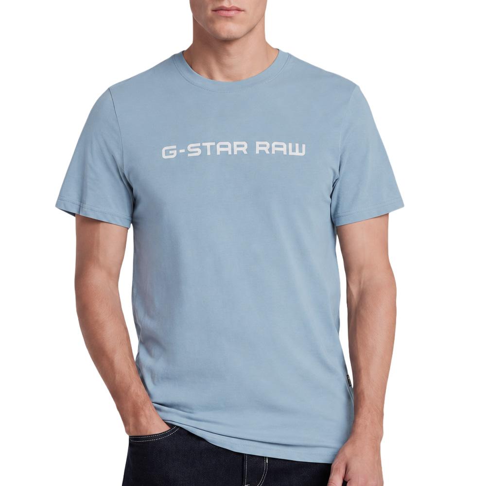 T-shirt Bleu clair Homme G-Star Raw GD25950 pas cher