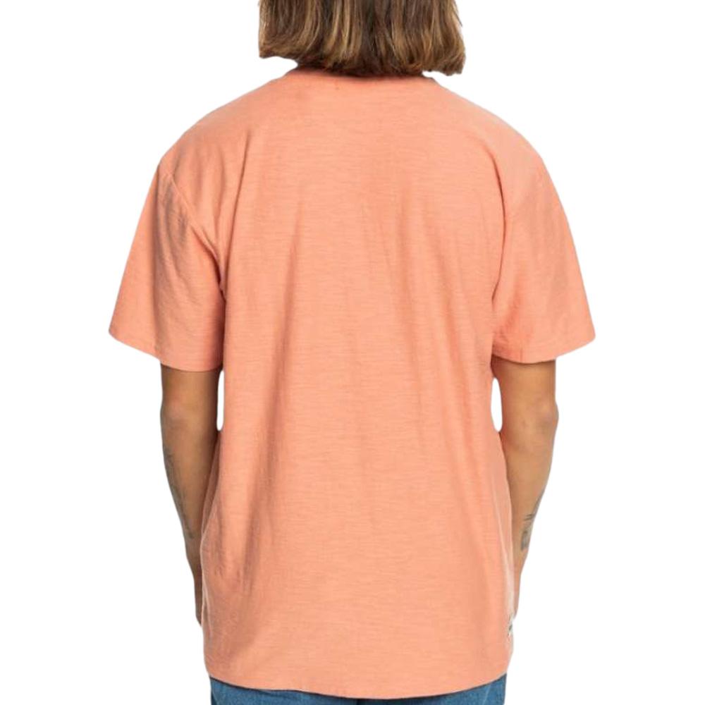 T-Shirt Corail Homme Quiksilver Slub roundneck vue 2