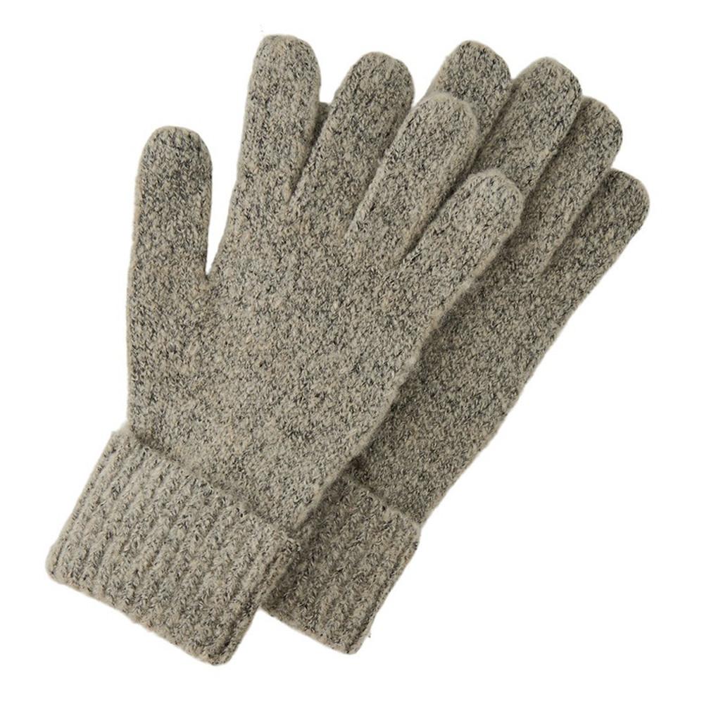 Gants Beige Femme Pieces Gloves pas cher