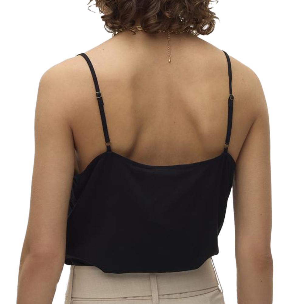 Débardeur Noir Femme Vero Moda Eassy vue 2