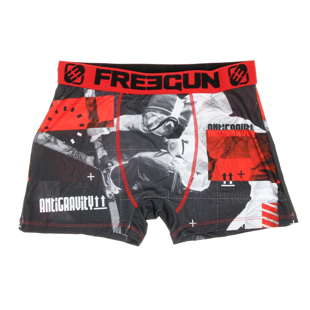 Boxer Noir/Gris Homme Freegun Ski pas cher
