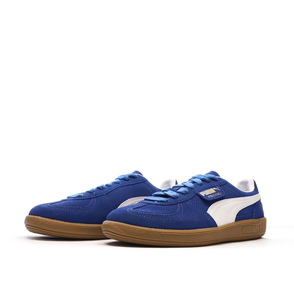 Baskets Bleu Homme Puma Palermo vue 6