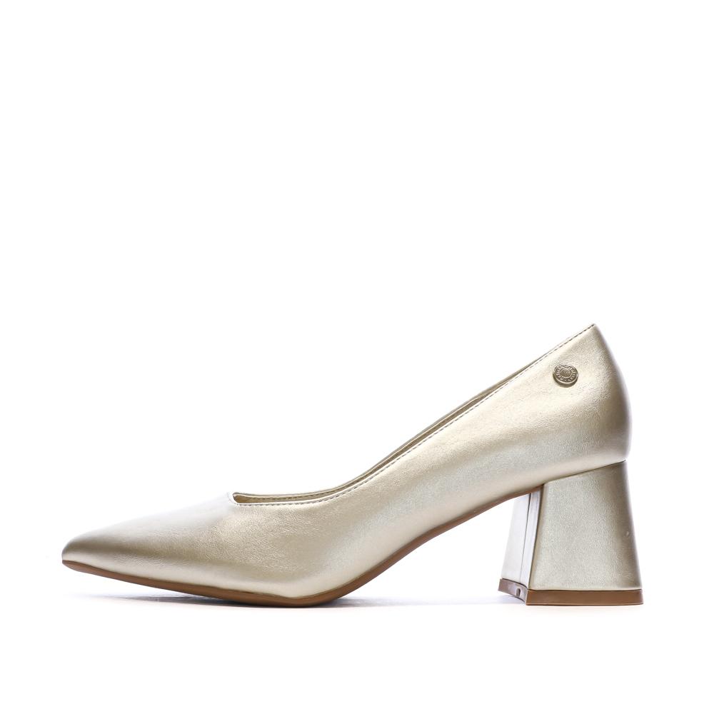 Zapatos de tacón dorados para mujer Refresh 175078 barato