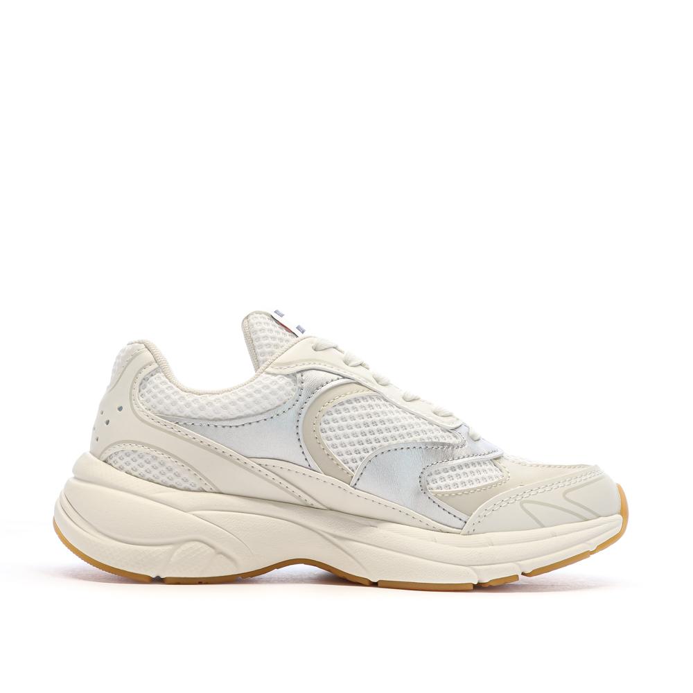 Baskets Blanches/Beiges Femme Tommy Hilfiger The Coney Metal vue 2
